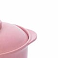 Miniatyrbillede 7 af 8: Instant Nuddelskål Nordisk Stil Studerende Multifunktionsmadbeholder med Låg Rosa