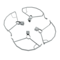 Miniatyrbild 6 av 8: Drone PropellerGuard Crash Resistant Lättvikts Drone Propeller Protector Skyddsöverdrag för DJI Mini 3 Pro
