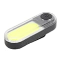 Miniatyrbillede 8 af 8: Klip-på lommelygte løbelys Vandafvisende sikkerhedslys USB opladningsbart advarselslys COB 5 værktøjslys til campingvandring