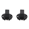 Miniatyrbillede 5 af 8: 2ST T10 194 Glødepæresokkel Twist Lock Wedge 12V Plug and Play til instrument sidemarkeringslys W5W 168