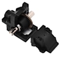 Miniatyrbild 5 av 8: RC Växellåda Diff Set RC Växellåda Hus RC Bil Differential för Wltoys 104001 1/10 RC Bil