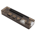Miniatyrbillede 7 af 8: Laptop Ekstern Grafikkort Dock EXP GDC Graphics Extension Expresscard 6Pin 8Pin Interface Output Dock