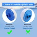 Miniatyrbild 3 av 4: 【NX】Jacuzzi Spa Filterpatron 2-pack, Unicel 6CH-940, Pleatco PWW50P3, FC-0359