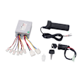 Miniatyrbillede 4 af 8: 24V 500W Controller Kit med Throttle Twist Grip Varmeafledning til Elektriske Cykler Trehjulede Cykler Elektriske Scootere