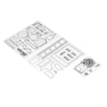 Miniatyrbilde 7 av 8: 3 stk. klare stempler DIY Interessant Holdbar Gjenbrukbar TPR Materiale Transparent Utseende Preging Scrapbooking Verktøy