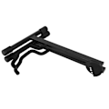 Miniatyrbilde 6 av 8: Cellostativ Foldsom Stativ En Ram Display Oppbevaringsholder Fiolin Gitar Bass Tilbehør Svart