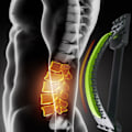 Pikkukuva 5 / 8: Selkämassiinilauta Säädettävä Taso Lumbar Back Cracker Venytyslauta Spine Deck 4 Tasoa Vihreä ja Musta