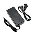 Miniatyrbillede 6 af 8: 42V 2A Batterilader DC5,5x2,5 Hurtig Opladning Universal Strømadapter til 36V Lithium Batteri 100‑240V US-stik