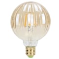 Miniatyrbillede 1 af 8: G95 Retro Glødepære E27 4W 220V Vandmelonformet LED-Glødepære Pære Dekorativ Belysning Varmt Lys (Guld)