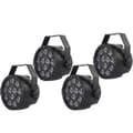4x LED Par64 Scenelys Rgbw Dmx512 Scenbelysning