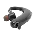Pikkukuva 2 / 8: Korvakoukku Kuulokkeet Langattomat Bluetooth Yksikorvaiset Melua Vaimentavat Hands Free Kuulokkeet Mikrofonilla Liikuntaan Musta