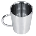 Miniatyrbillede 8 af 8: 350ml dobbeltlags termisk kaffekop i rustfrit stål, ølkop, vandkop til husholdning