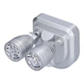 Miniatyrbillede 4 af 8: Justerbar sensorlys Dobbelt Hoved Infrarød Induktionsbevægelsessensorlampe LED Natlys