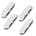 Miniatyrbilde 8 av 8: 4 stk Kabelholdere Klips Multifunksjonell Datakabel Wire Wrapper Organizer for Hjemmekontor