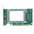 Miniatyrbillede 1 af 8: Adapterkort ST518 PCI-E X16 U.2 SFF-8639 2,5 tommer NVMe SSD Elektronisk Komponent