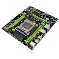 Miniatyrbild 5 av 8: X79 Computer Moderkort 2011 Pin Support E5 V2 4 Channel DDR3 PCI E NVME M.2 Desktop Computer Moderkort