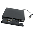 Miniatyrbillede 7 af 8: Ekstern CD DVD-drev 5 Gbps USB 3.0 Type C CD DVD RW-drev til bærbar computer stationær computer PC til Windows til Linux til OS X