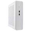 Miniatyrbild 6 av 8: G60S HTPC-chassi helt aluminium DCATX Power Supply MiniITX-fodral för stationär dator (Silver USB2.0)