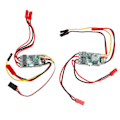 Miniatyrbilde 1 av 8: 2 stk. Borstad ESC Dobbeltveis Bidireksjonell ESC for RC Modellbåt Tank 130 180 Borstad Motor