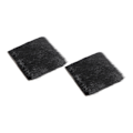 Miniatyrbilde 8 av 8: 2 stk. Pilerest for piler, lett, langbue, pels, slitesterk, klistremerker for tradisjonell bue, recurve bue, svart