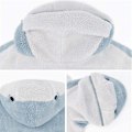 Miniatyrbillede 3 af 8: Hættetrøje Dame Hætte Shark Plys Hættetrøje Fuzzy Indvendig Fleece Løstsiddende Trøje Topper Tøj til Par Hjem