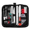 Miniatyrbild 1 av 8: Guitar Repair Maintenance Tool Kit 3 i 1 String Winder Leveling Linjal Fret Sanding File (Gitar Repair Maintenance Tool )