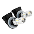 Miniatyrbillede 8 af 8: 1 PAR TÅGELYGTE H27 881 50W LED-DIMMOLJUS TIL BILPÆRER
