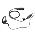 Miniatyrbillede 6 af 8: Tovejsradio vandtæt headset med mikrofon C Form Enkelt Headset til BFUV9R BFA58 BF9700 BFUV 9R Plus