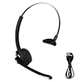 Pikkukuva 1 / 8: Bluetooth-puhelin Headset Yksikorvainen HD Säädettävä Mikrofoni Langaton Yritys Kuulokkeet Puhelunkeskukselle Pelille Kokoukselle