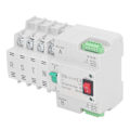 Miniatyrbild 4 av 8: Dual Power Automatisk överföringsbrytare DIN-skenamonterad 4P Generator-omkopplare AC400V 63A