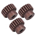 Miniatyrbillede 8 af 8: 3 stk RC 3,175 mm 48DP 21T stålpinjonggearsæt til 1/10 RC bil børsteløs børstet motor