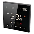 Miniatyrbillede 4 af 8: Sort ME82 LED 7 Smart Termostat Touchscreen APP Kontrol Hjemtermostat 100‑250VAC 16A Elektrisk Gulvvarme