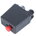 Miniatyrbillede 1 af 7: Luftkompressor trykomskifter kontrolventil Enkelt hul 0,5-1,2 MPa (72,5~175psi) 220V G1/4\"