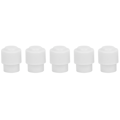 Miniatyrbillede 8 af 8: 10 stk Pickup Switch Spids Lås Knapper Elguitar Del Tilbehør Knapper CapHvid