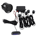 Miniatyrbillede 7 af 8: Auto LED Parkeringssensor Backup Radar System Summerende alarm Vejrbestandig Universal til 12V biler