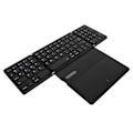 Miniatyrbillede 6 af 8: Foldbart Bluetooth Tastatur Lav Latency Bluetooth 5.1 Tastatur i Fuld Størrelse med Stor Touchpad til IOS til Android til Windows