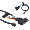Pikkukuva 8 / 8: SAS-kaapeli SFF8643 - SFF8639 15P Power Line MINI Server Connector HDD-sovitin