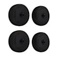 Miniatyrbilde 8 av 8: 4 stk RC Gummidekk med Sterkt grep, Høy Slitestyrke, Fleksible 17mm Hjul for Redcat Black