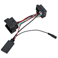 Miniatyrbilde 5 av 8: Bluetooth 5.0 AUX IN lydkabeladapter med mikrofonutbytte for Citroen C2 C3 C4 C5 C6 C8