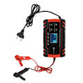 Miniatyrbilde 4 av 8: 12V/24V 2-150Ah Batterilader Reparasjon Smart automatisk lading for bil motorsykkel 110V-240VEU Plugg