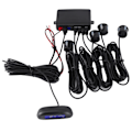 Miniatyrbillede 4 af 8: Auto LED Parkeringssensor Backup Radar System Summerende alarm Vejrbestandig Universal til 12V biler