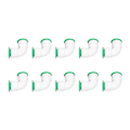 Pikkukuva 4 / 8: 10 kpl kyynärliitäntää PPR-letkujen liitäntään Quick Push Connection Set Kit uima-altaalle 20 mm / 0,79 tuumaa