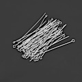 Pikkukuva 2 / 7: 50 kpl uudelleenkäytettäviä silmukoita Nichrome-neulankärjillä Inokulointi laboratorioon (2 mm)