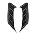 Pikkukuva 1 / 8: 2 kpl Universal Gloss Black Takavalon sivukoriste Kehys Auton ulkoasu koristelu
