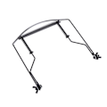 Miniatyrbillede 5 af 8: Holdbar, justerbar metal 10-huls Harmonika Halsholder Stativ Support Tilbehør