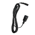 Miniatyrbillede 1 af 8: IEC320 C14 til IEC320 C7 Strømkabel 10A 250V 2500W IEC320 C14 Han til IEC320 C7 Hun Strømkabel 100‑250V 9,8 fod