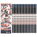 Miniatyrbilde 1 av 8: 2 sett 16 stk kullblyanter tegnesett for tegning skissering skyggelegging kunstutstyr 8 stk Dunhuang farge