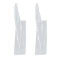 Miniatyrbilde 2 av 8: 2 stk Skateboard Veggmontert Displaystativ Akryl Skateboard Veggfeste Horisontal Displaystativ for Longboard Snowboard Transparent
