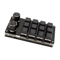 Miniatyrbild 5 av 8: Minitangentbord 12 tangenter 2 knoppar Blå Switch RGB Bakgrundsbelyst Plug and Play Programmerbar knappsats för Gaming Office Media