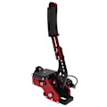Miniatyrbillede 3 af 8: 64 Bit PC USB Lineær Spil Håndbremse SIM til Logitech G27 G25 G29 T500 T300 FANATECOSW LFS DIRT Rød Sort